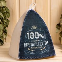 Filzhut für Sauna, 100% брутальности и выдержки